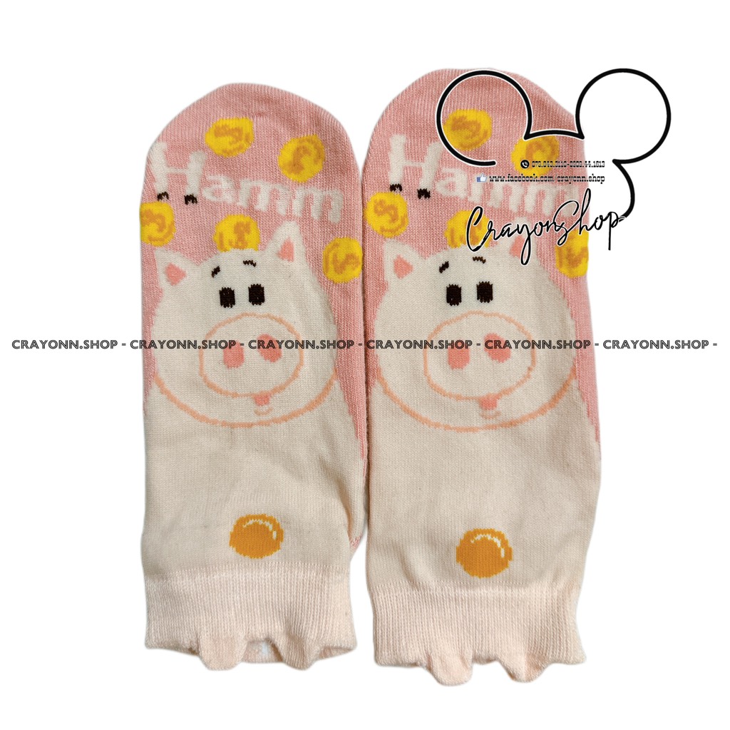 Hamm and Rex Toy Story socks