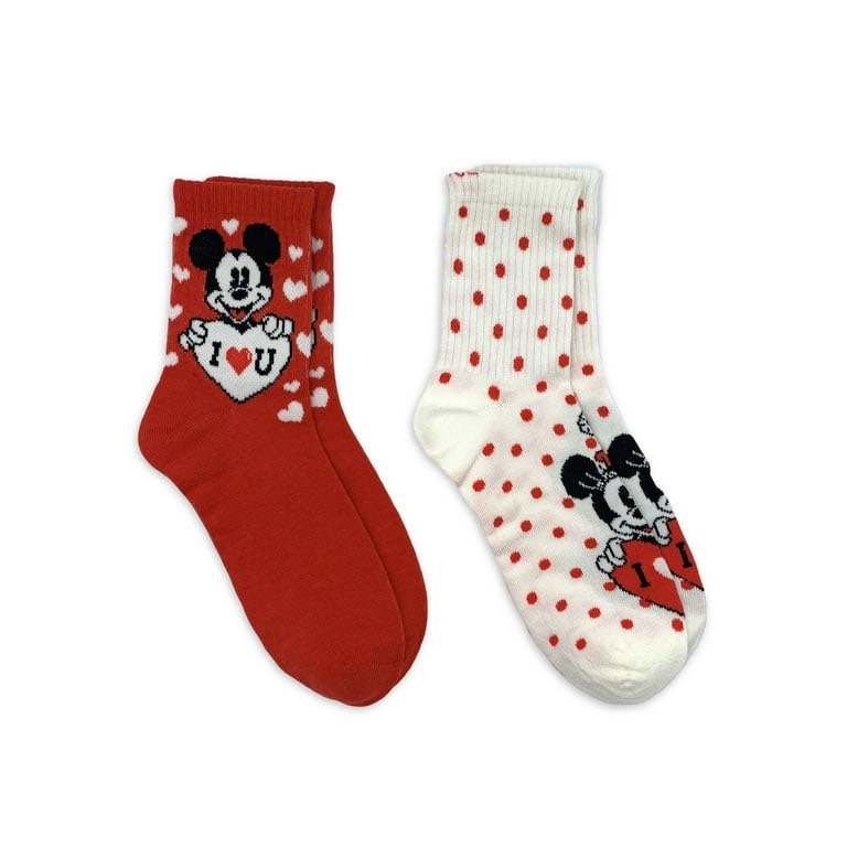 Disney Crew socks Couple pack 2 pairs