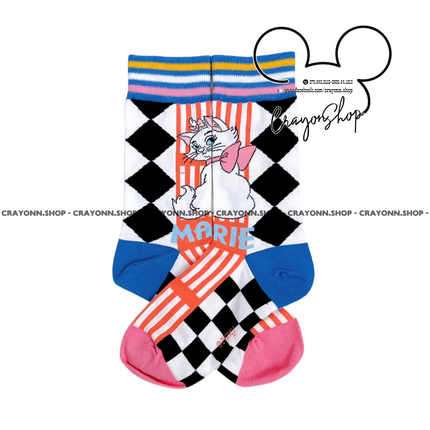 Disney Marie Aristori Cat socks