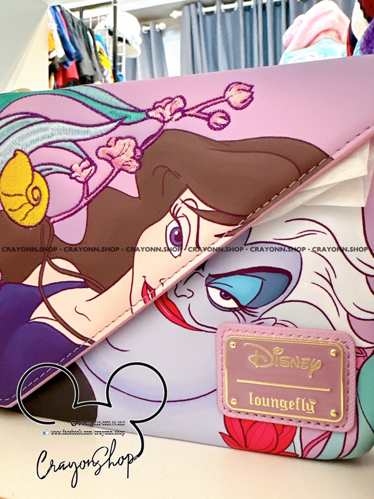 Loungefly Disney The Little Mermaid Ursula and Vanessa Crossbody Bag