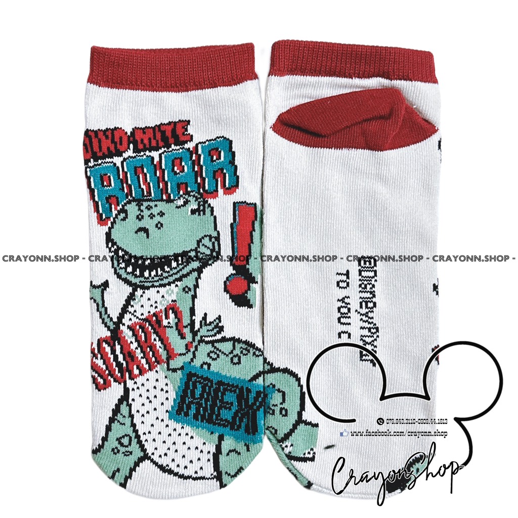 Hamm and Rex Toy Story socks