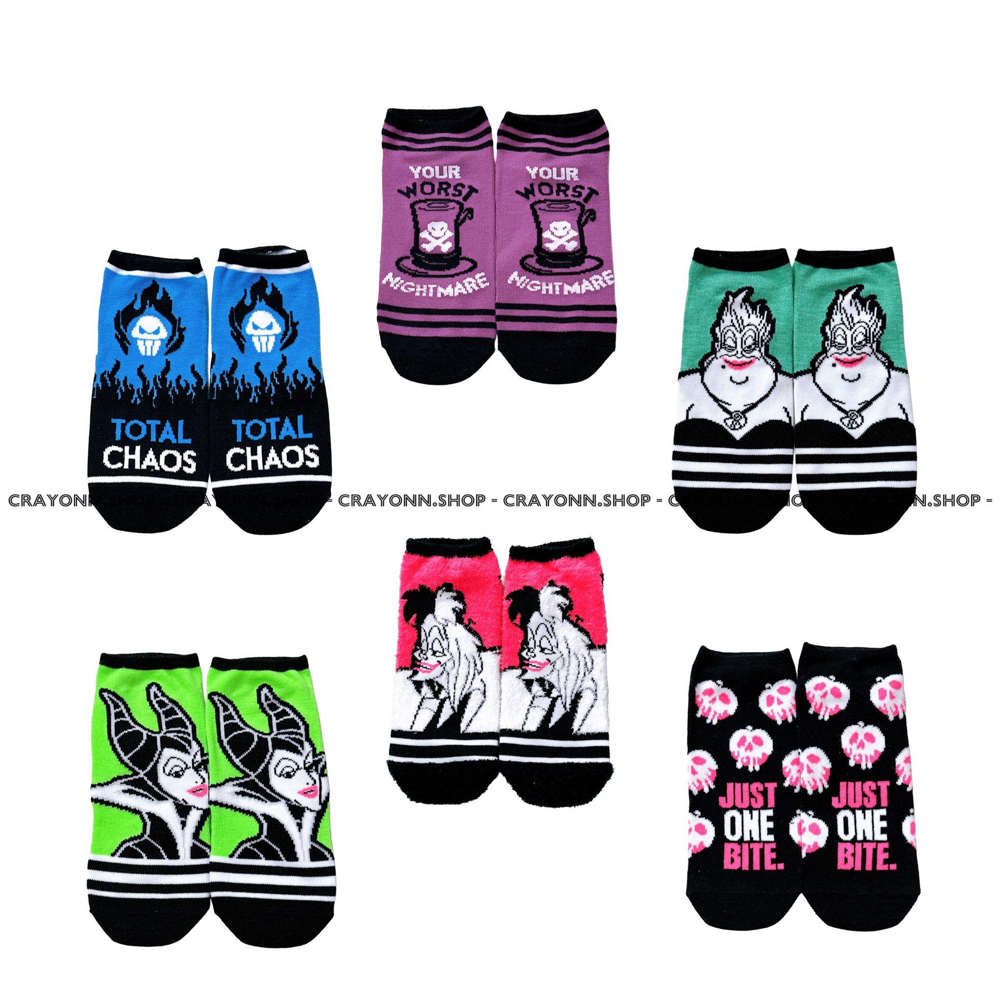 Disney Villains Socks