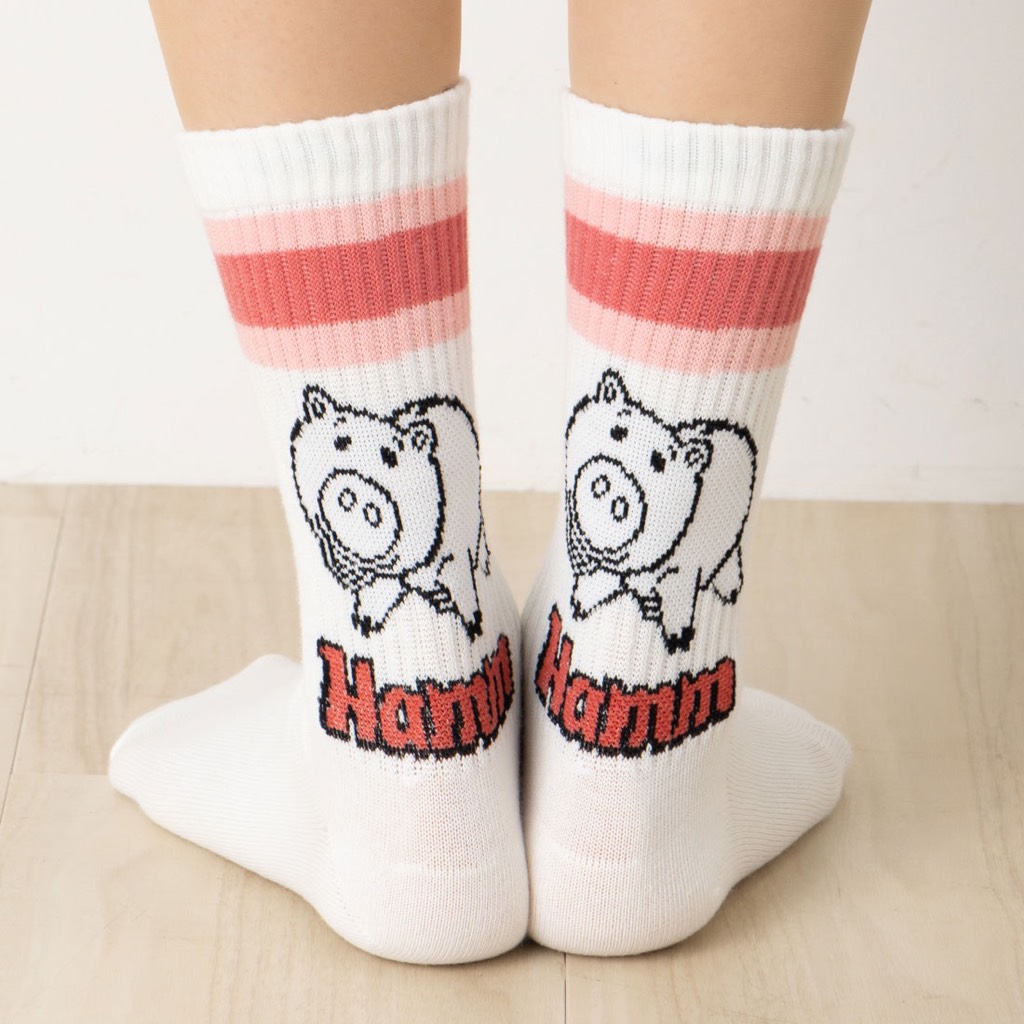 Hamm and Rex Toy Story socks