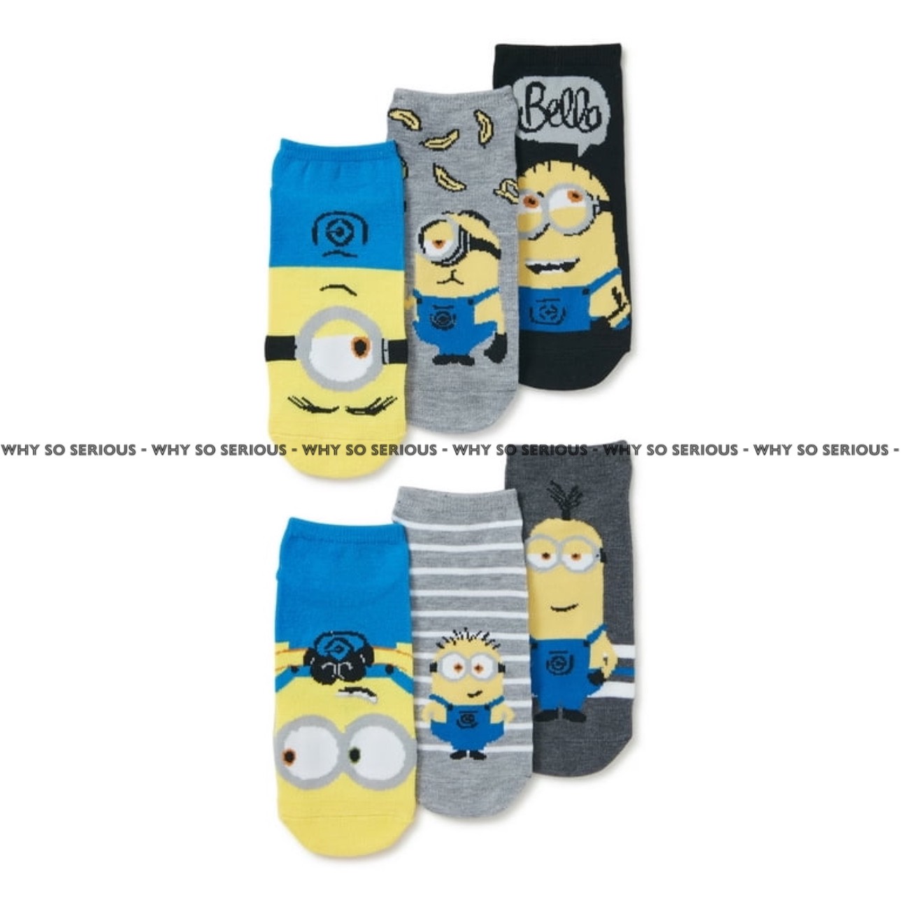 Minions Illumination Universal socks