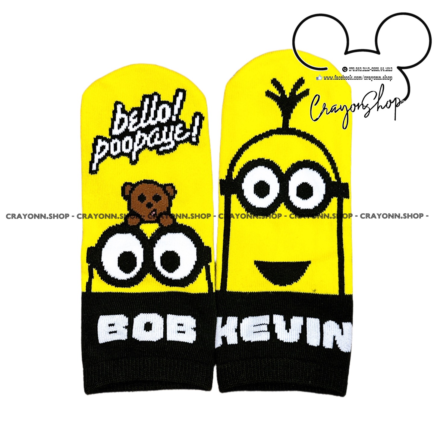 Minions Illumination Universal socks