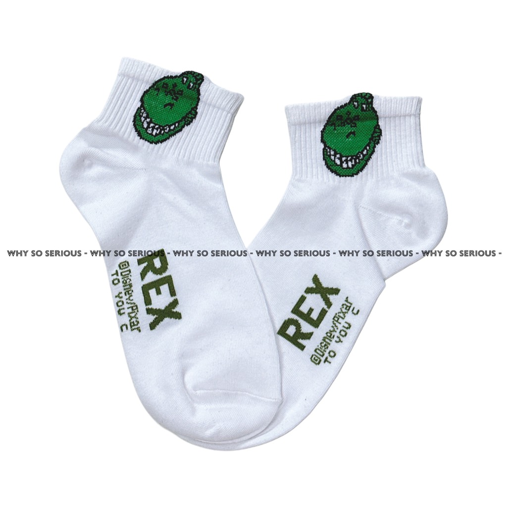 Hamm and Rex Toy Story socks