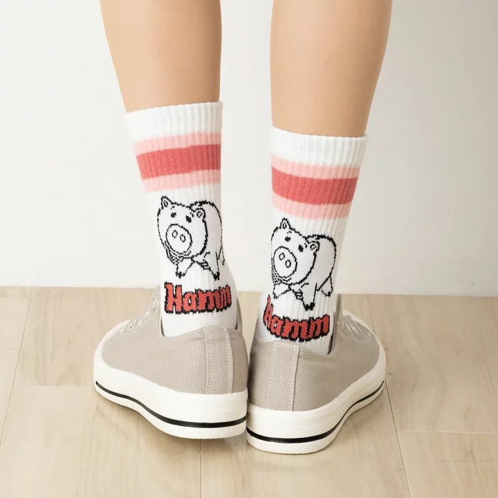 Hamm and Rex Toy Story socks
