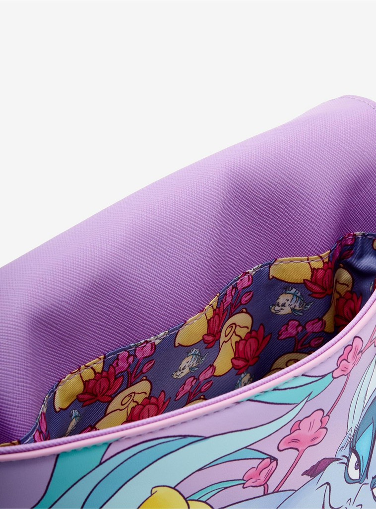 Loungefly Disney The Little Mermaid Ursula and Vanessa Crossbody Bag