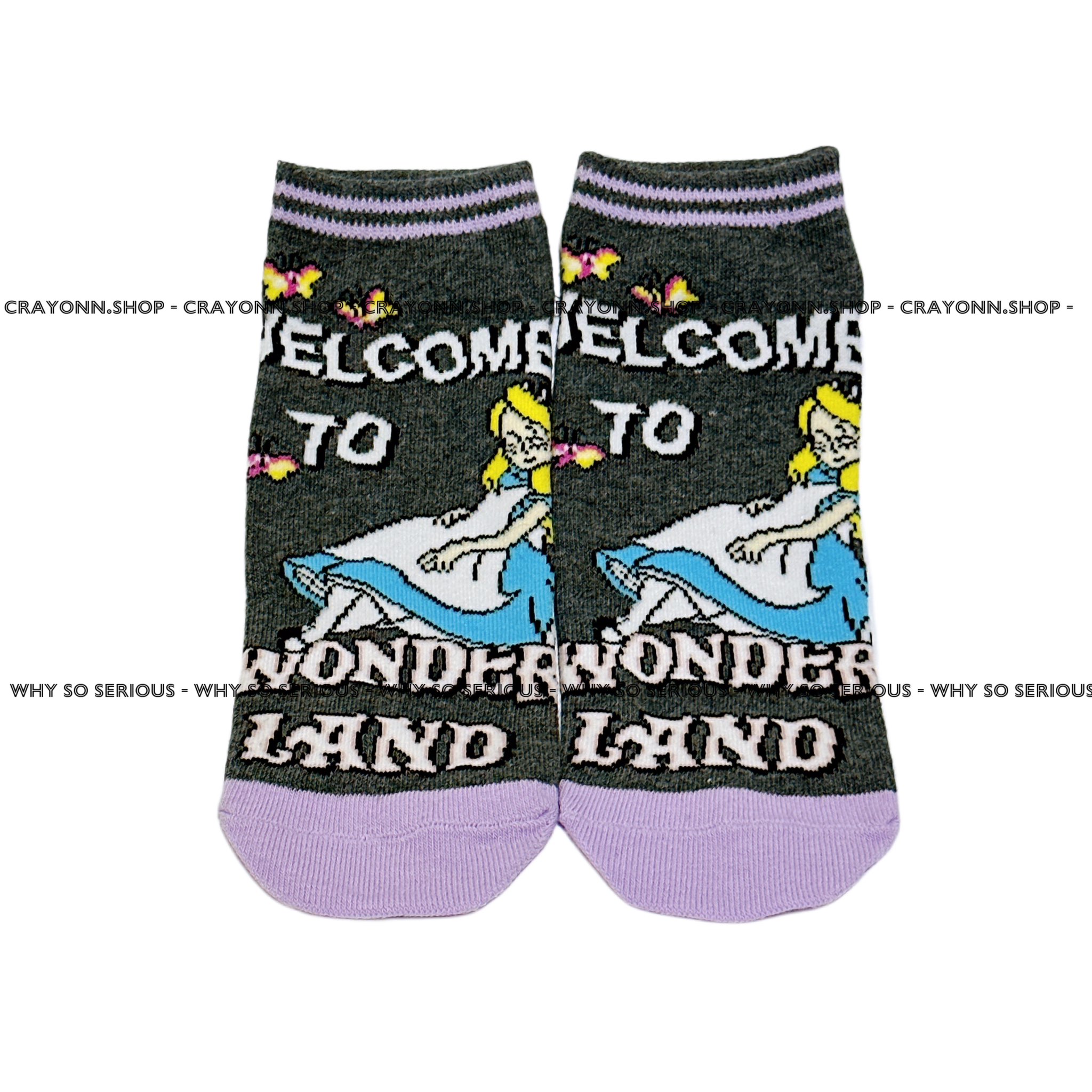 Disney Alice In Wonderland socks