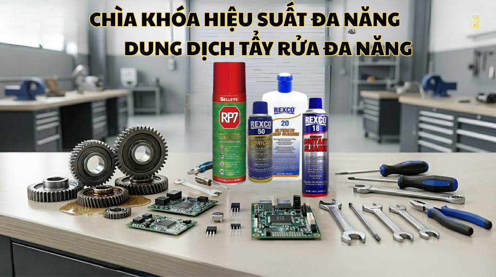 TỔNG HỢP DUNG DỊCH TẨY RỬA – BẢO DƯỠNG ĐA NĂNG KHÔNG THỂ THIẾU CHO NGƯỜI THỢ