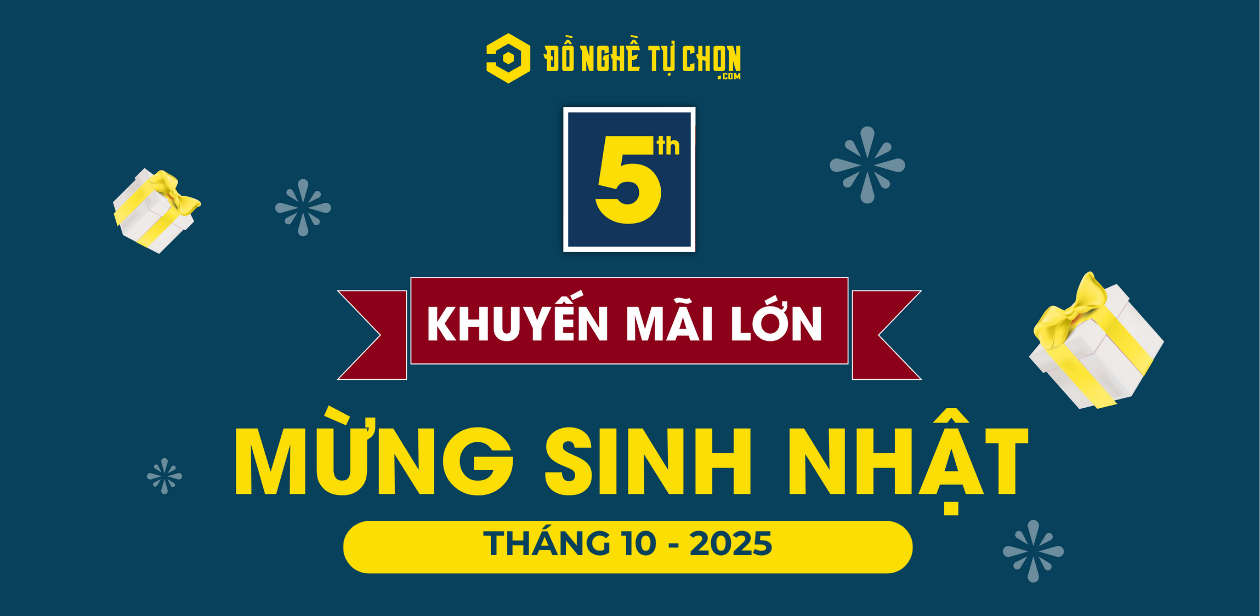 🎉 MỪNG SINH NHẬT DNTC 5 NĂM – KHUYẾN MÃI CHƯA TỪNG CÓ!