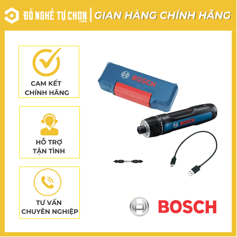 Review Máy Vặn Vít Pin Bosch GO 3: Nhỏ Gọn, 7 Cấp Lực, Phù Hợp Thợ Điện Và Gia Đình