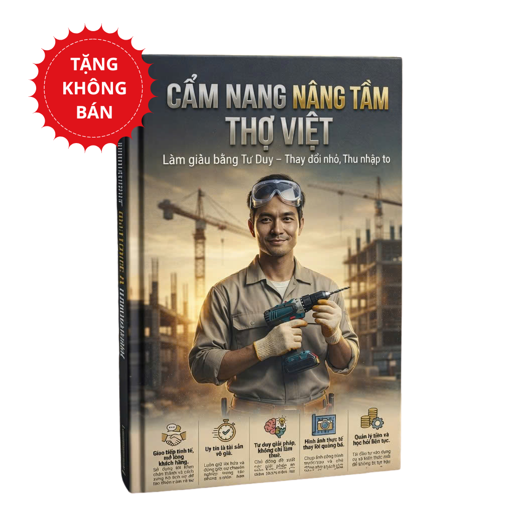 CẨM NANG NÂNG TẦM THỢ VIỆT – MÓN QUÀ NHỎ, GIÁ TRỊ LỚN CHO HÀNH TRÌNH LÀM NGHỀ 2026 TỪ DNTC