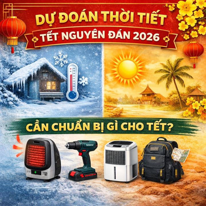 Dự đoán Thời Tiết Tết Nguyên Đán 2026: Miền Bắc Lạnh Hơn Trung Bình, Miền Nam Nắng Ấm – Bạn Cần Chuẩn Bị Gì?