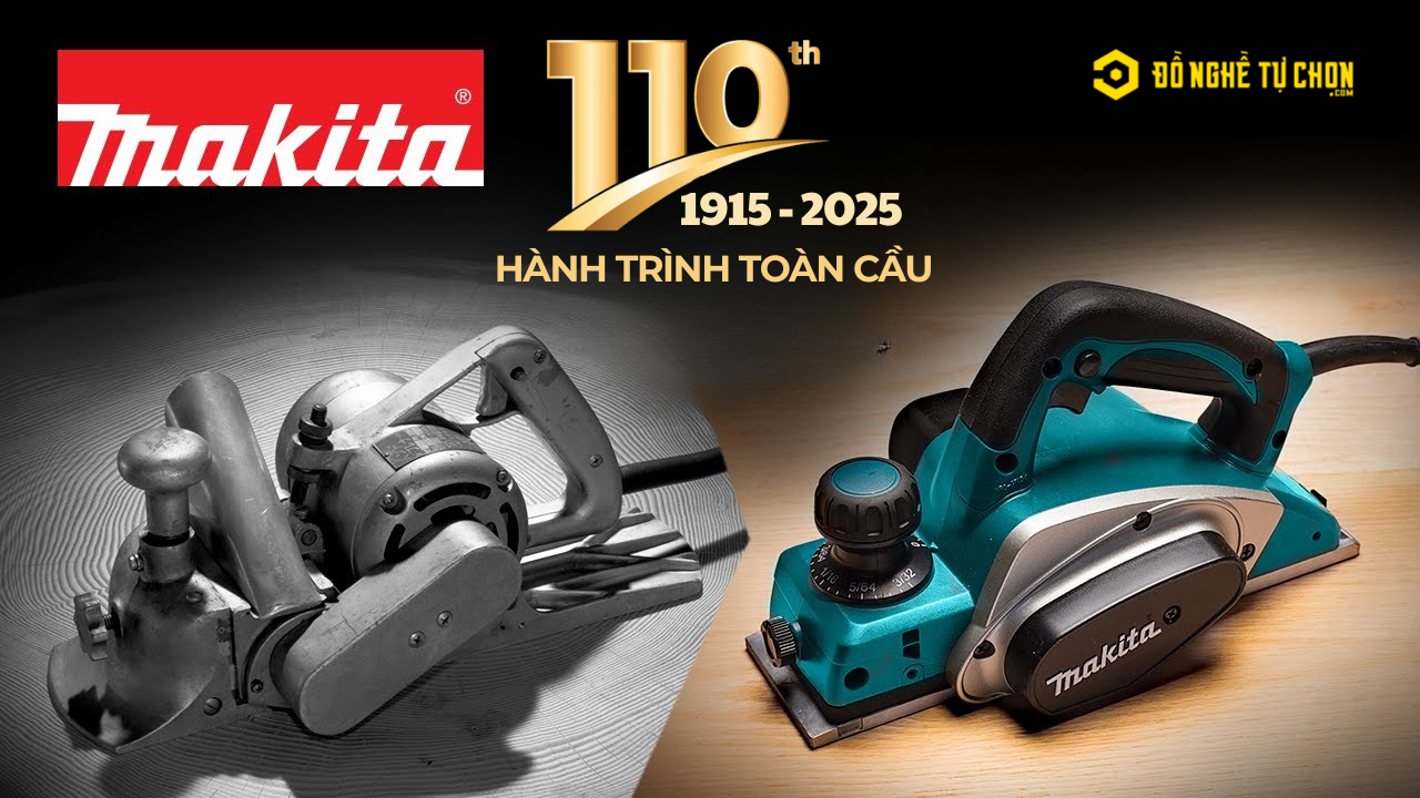 Makita – Thương hiệu dụng cụ điện hàng đầu thế giới với hơn 100 năm phát triển