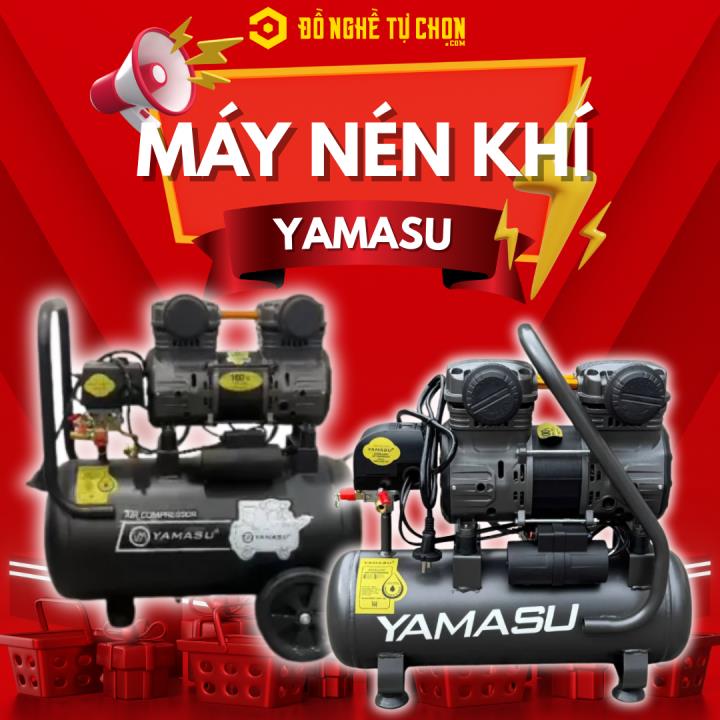 Máy Nén Khí YAMASU – Giải Pháp Khí Nén Bền Bỉ Cho Gia Đình, Xưởng Nhỏ & Kinh Doanh Dịch Vụ Tại Đồ Nghề Tự Chọn 