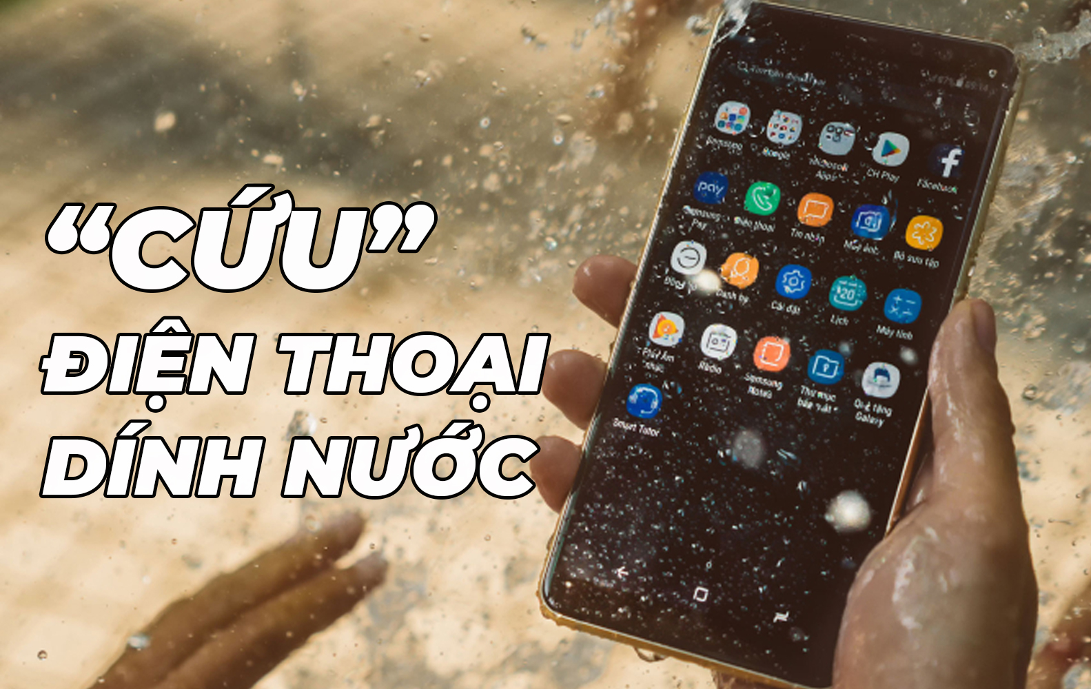 Cách Lạ Để 'Cứu' Điện Thoại Bị Dính Nước: Thực Hư Về Những Đoạn Âm Thanh Trên YouTube