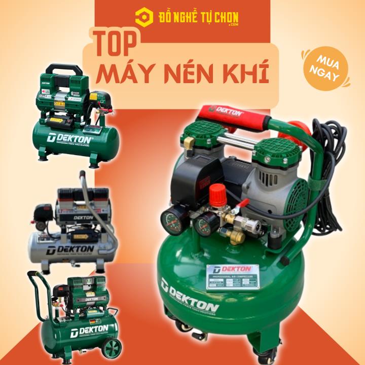 Máy Nén Khí Dekton Tại DNTC – Giải Pháp Không Thể Thiếu Cho Gia Đình, Xưởng Nhỏ & Kinh Doanh Dịch Vụ