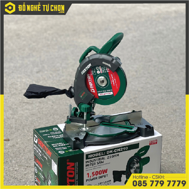 Máy cắt kim loại đặt cố định (loại cắt đứt) hiệu DEKTON; Model: DK-CN210