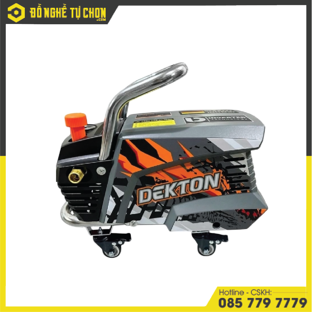 Máy xịt rửa xe (Máy phun bắn tia nước áp lực cao), hiệu DEKTON, Model: DK-CWR3001PRO