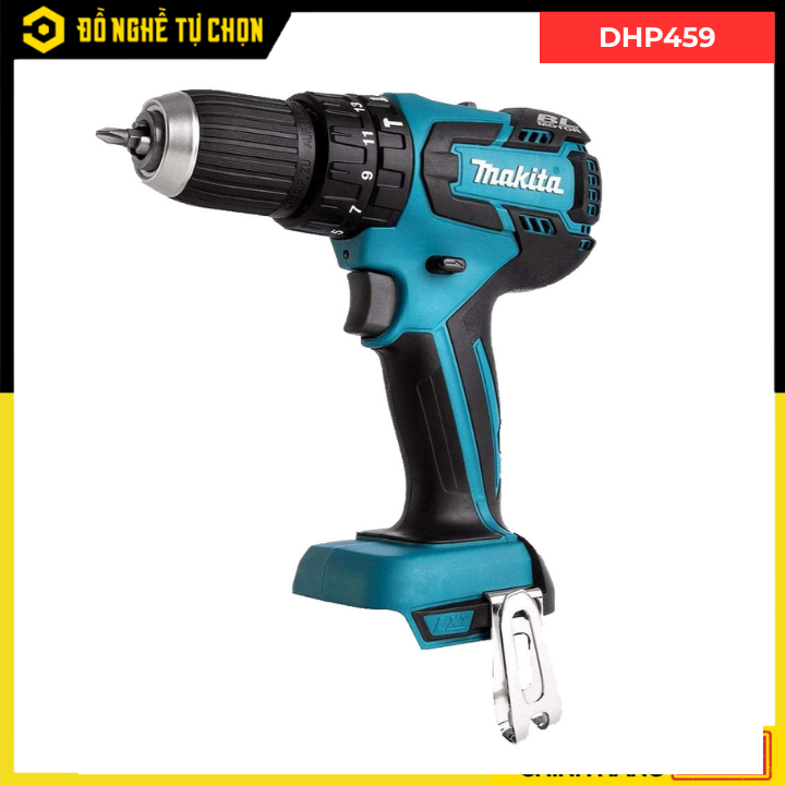 Máy Khoan Búa Vặn Vít Dùng Pin Makita DHP459Z – Nhỏ Gọn, Mạnh Mẽ, Đa Năng
