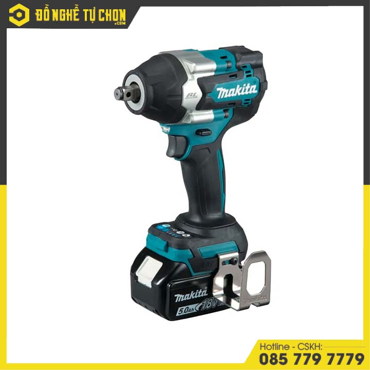 Máy Siết Bu Lông Dùng Pin Makita DTW700RTJ / 1/2-18V*2 5.0Ah