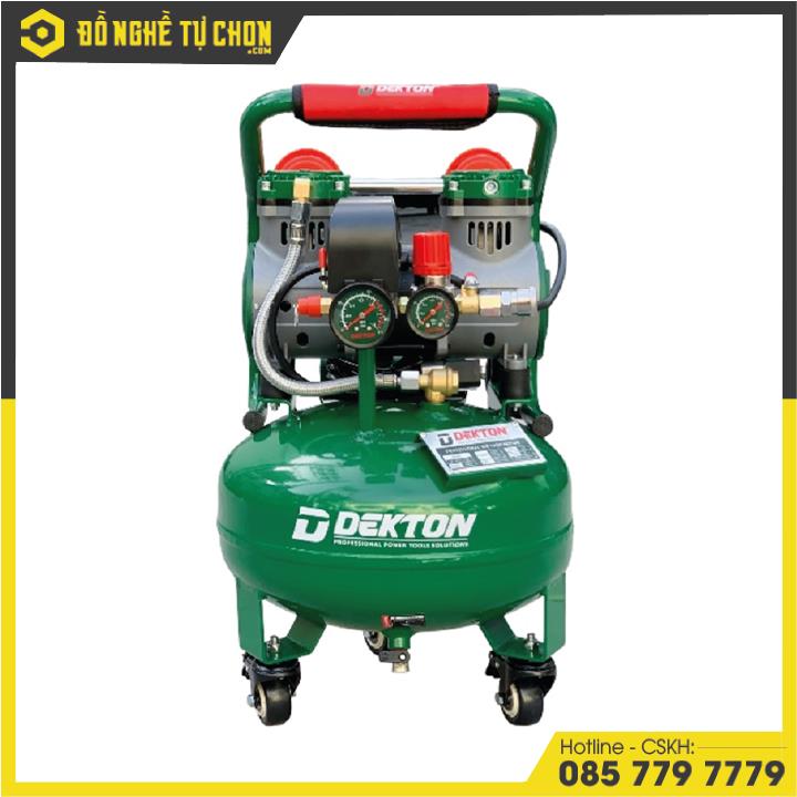 Máy Nén Khí DEKTON DK-AC2912SW 1.5HP – Bình 12L – Lưu Lượng 120L/Phút – Độ Ồn Thấp 60dB – Hàng Chính Hãng Có VAT