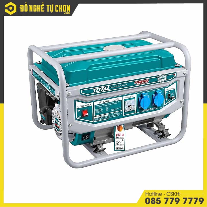 Máy Phát Điện Dùng Xăng Total TP130005 BH 12 THÁNG