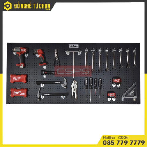 Vách lưới treo tường CSPS 147cm màu đen