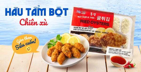 Hàu Tẩm Bột Chiên Xù