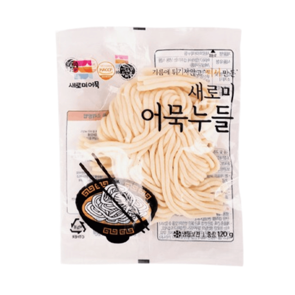 Mua 1 tặng 1 - Mỳ Sợi Chả Cá Saromi Không Gluten Ăn Kiêng Hàn Quốc 120gram