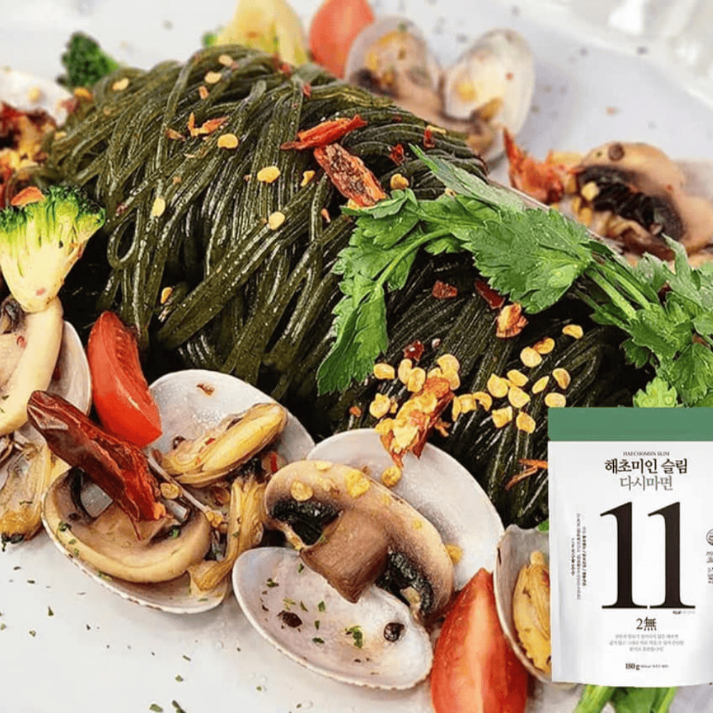 Mì Tảo Bẹ Kèm Sốt Bibim – Kelp Noodle Bibim Sauce 230g