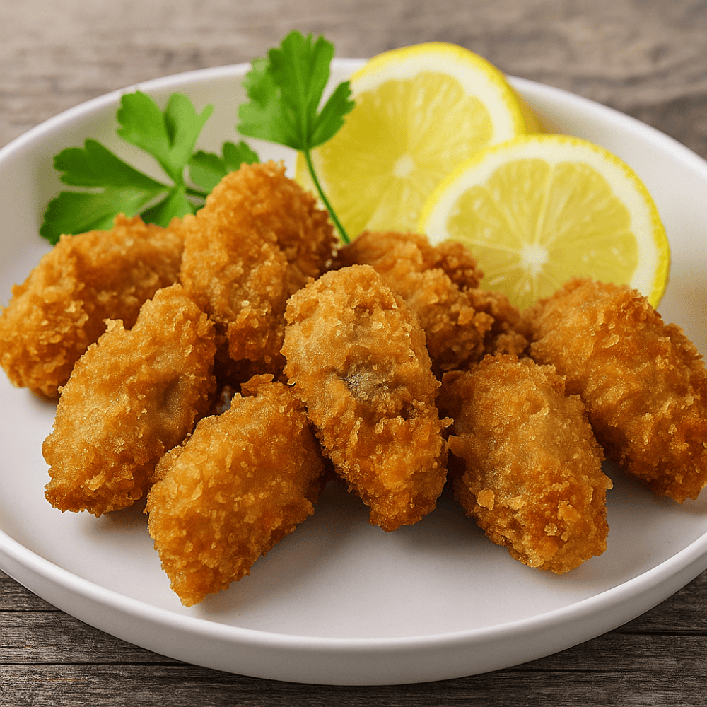 Hàu Tẩm Bột Chiên Xù Giòn Rụm - Fried Oysters 10 Miếng 180g