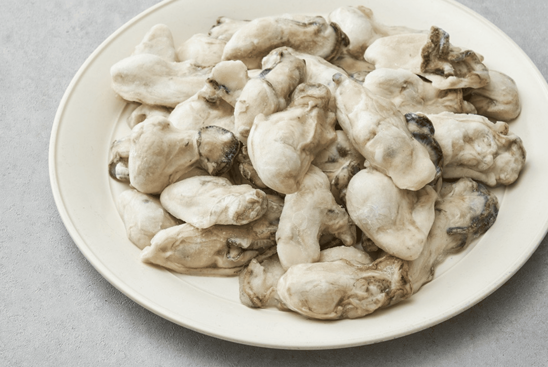 Hàu Sữa Cấp Đông Hàn Quốc IQF  – Frozen Oysters IQF 1050g