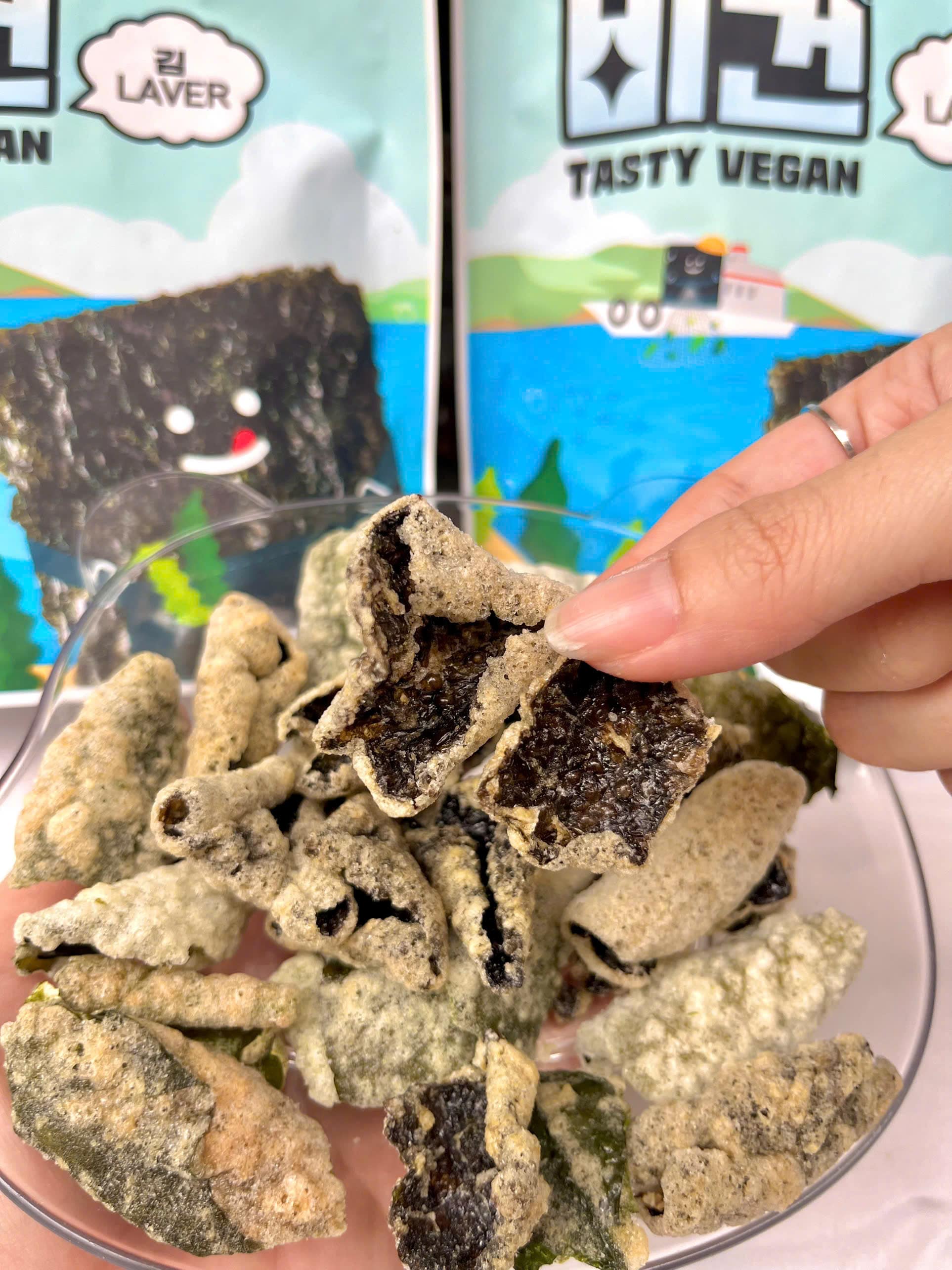Snack Rong Biển Lá Thuần Chay (Vegan) Nanum Hàn Quốc 40gram