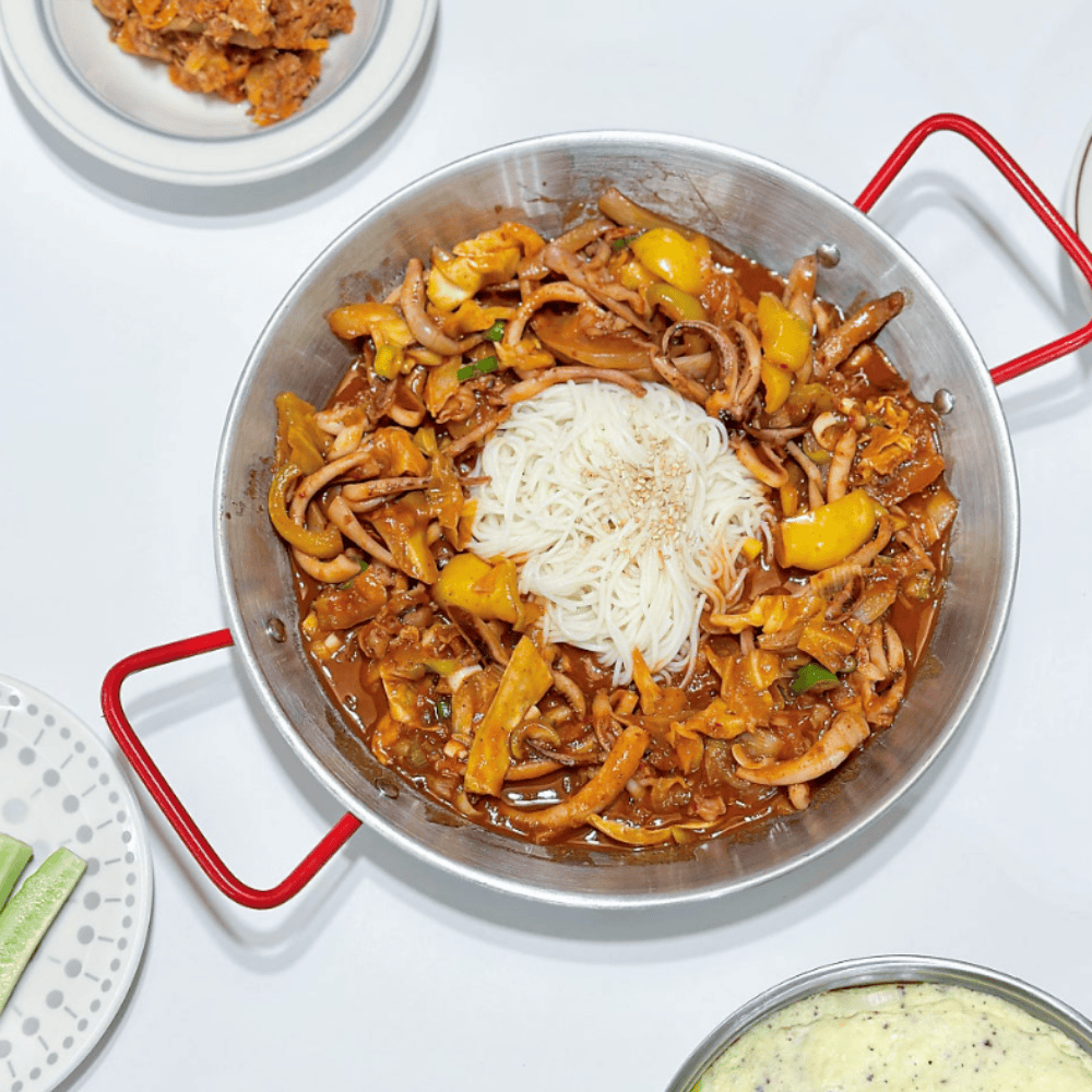 Mực Xào Cay Hàn Quốc 400g