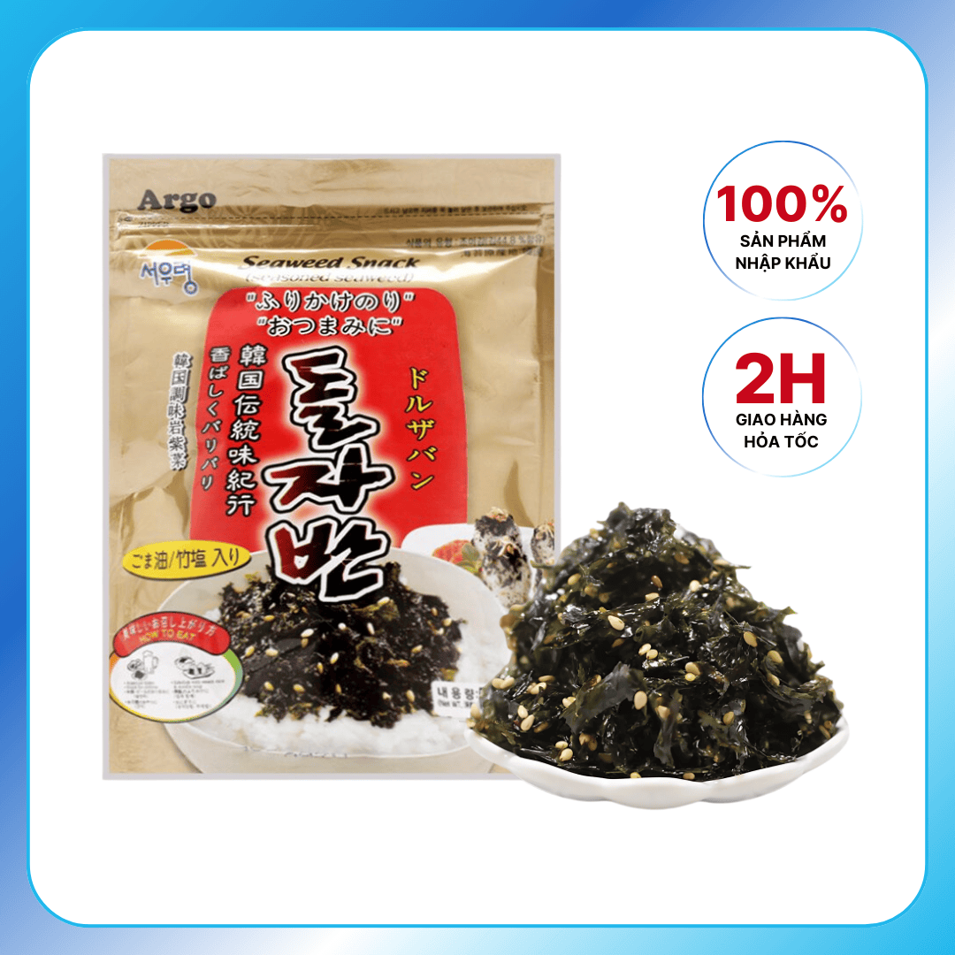 Rong Biển Giòn Trộn Cơm Argo Hàn Quốc 50gram