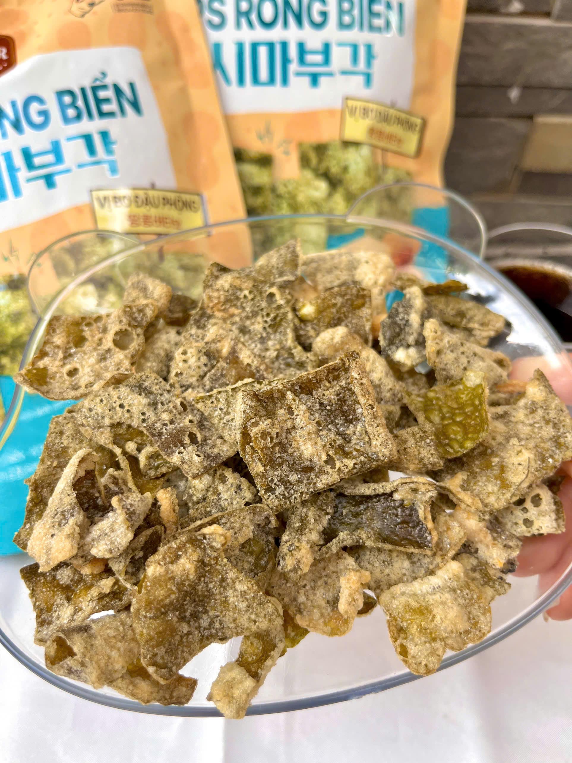Chips Rong Biển Vị Bơ Đậu Phộng Hàn Quốc 50gram