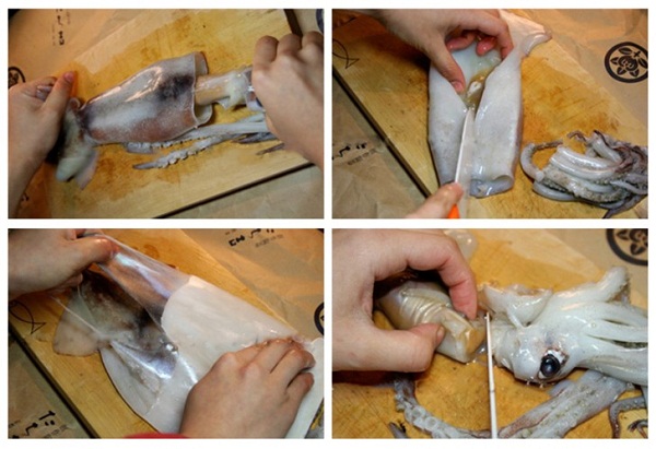 Cách Làm Sạch Mực Ống Nhanh – Sạch – Hết Tanh (Hướng Dẫn Từ A–Z)