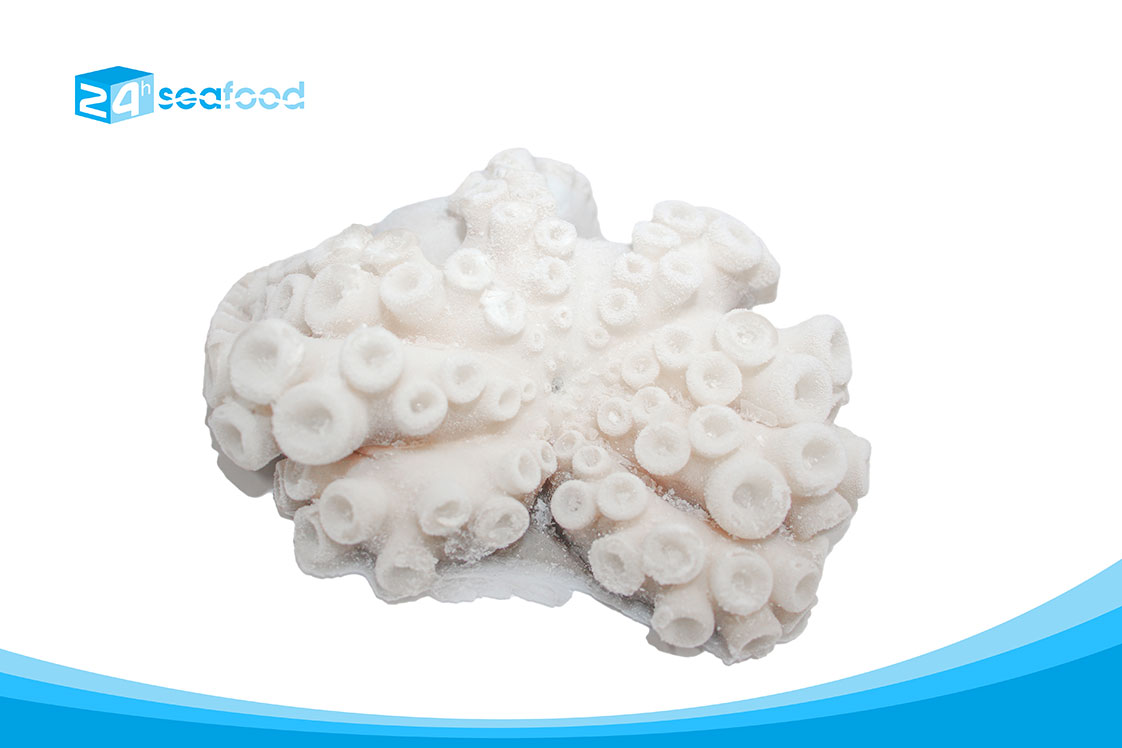 bạch tuộc đông lạnh IQF - sản phẩm của 24hSeafood