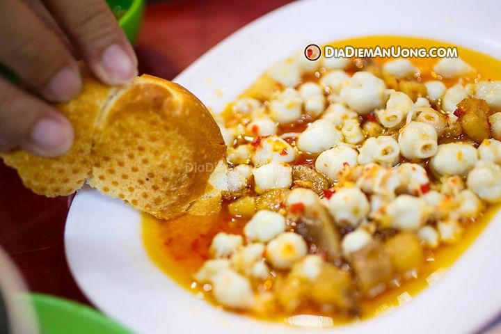 răng mực chiên bơ