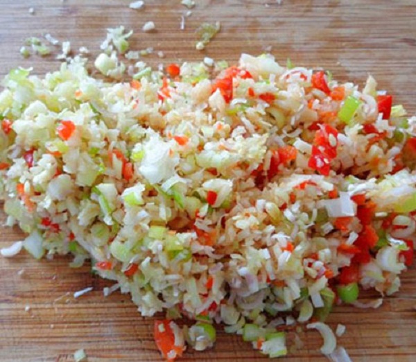 tỏi, sả, hành, ớt băm nhuyễn