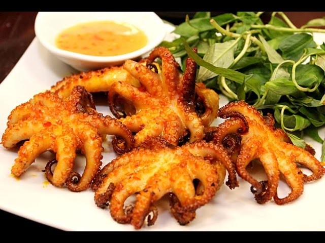 các món ăn từ bạch tuộc
