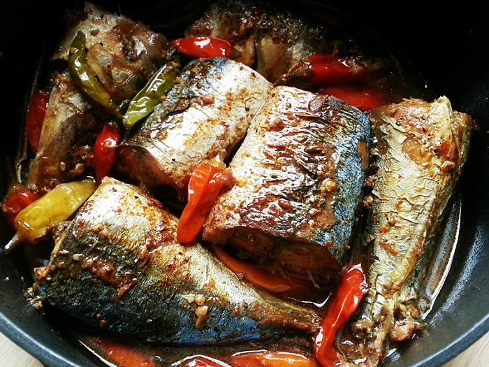 cá bạc má kho măng