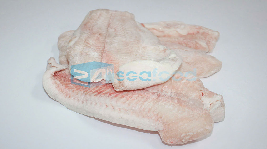 sản phẩm cá basa đông lạnh chuẩn IQF của nhà máy chế biến hải sản 24hseafood