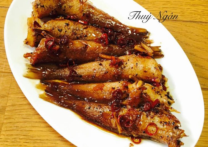 ca duc kho tieu cá đục kho tiêu