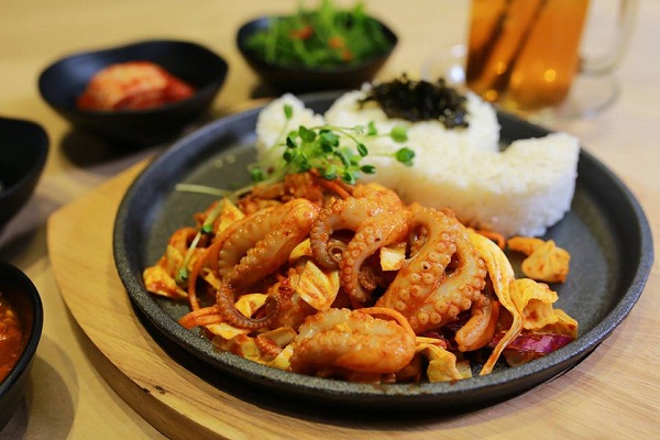 các món bạch tuộc