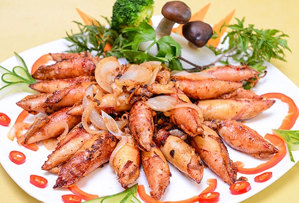cách chế biến mực trứng chiên giòn