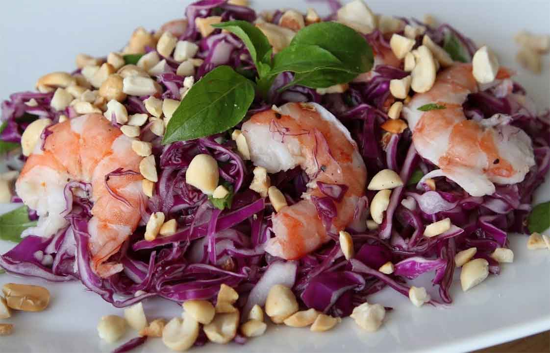 Gỏi bắp cải hải sản