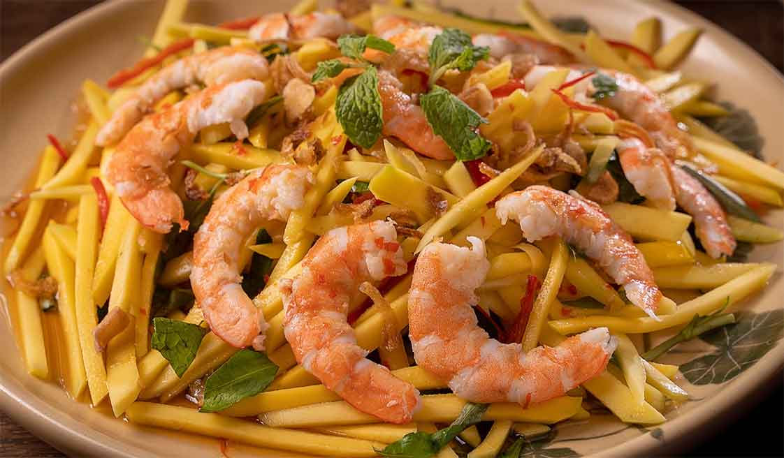 Gỏi xoài hải sản